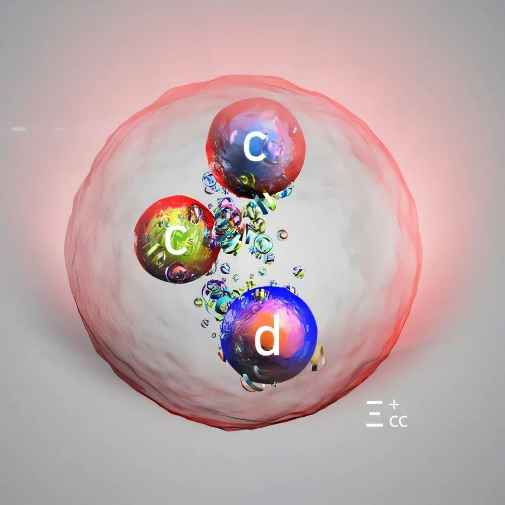 LHCb実験が新粒子「Ξcc⁺」を発見：20年来の謎を解き明かした二重