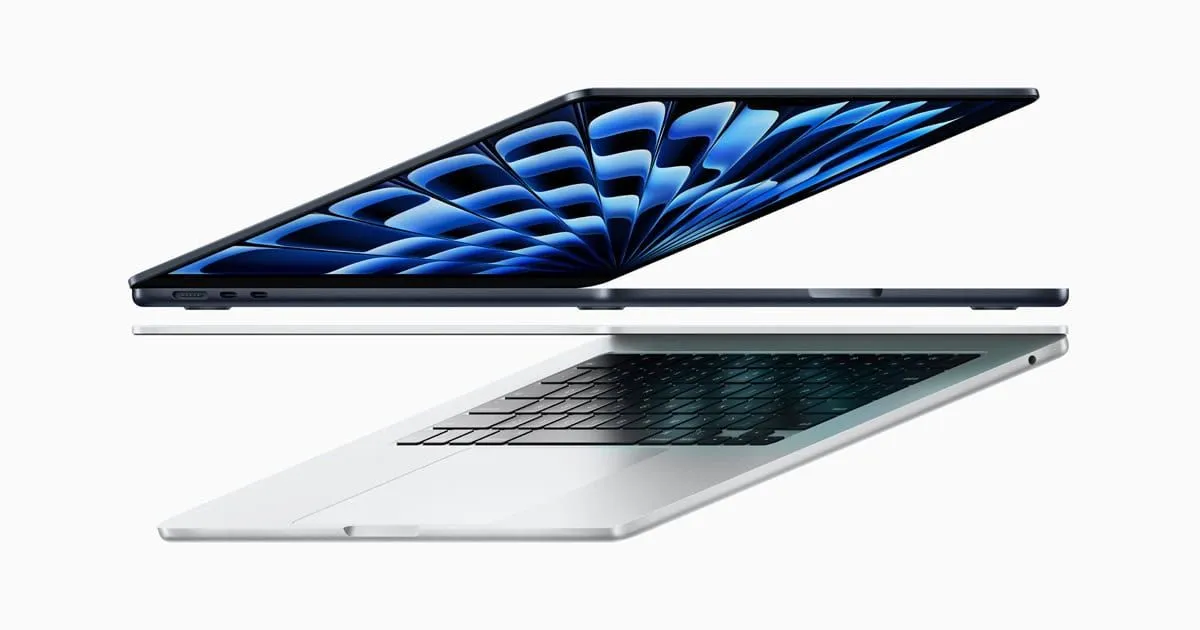 Apple M4 MacBook Airは画像編集時に高効率コアのみで驚異的なパフォーマンスとバッテリーもちを実現