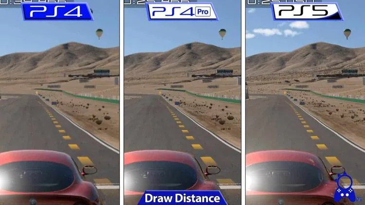 グランツーリスモ7（GT7)のPS4/PS4 Pro/PS5の比較動画が公開 PS5の高画質・高速読込が際立つ結果