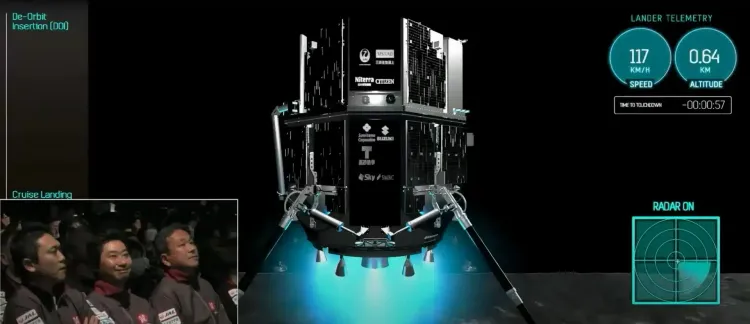 月着陸船「Hakuto-R」、通信途絶の末に行方不明に