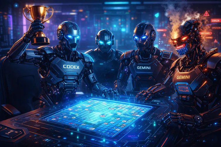 AIエージェント4強が「マインスイーパー」開発で激突。勝者はGPT-5搭載Codex、Googleはまさかの「起動不能」という衝撃