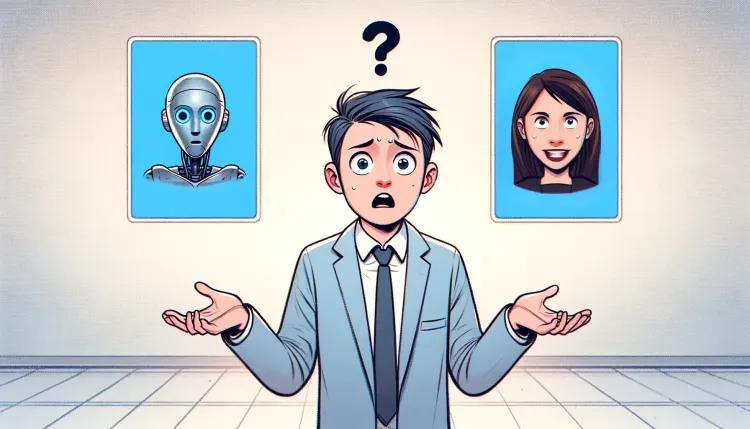 GPT-4がチューリング・テストに合格、ただし人間は他の人間をAIと間違える事がかなり多い事も同時に明らかに