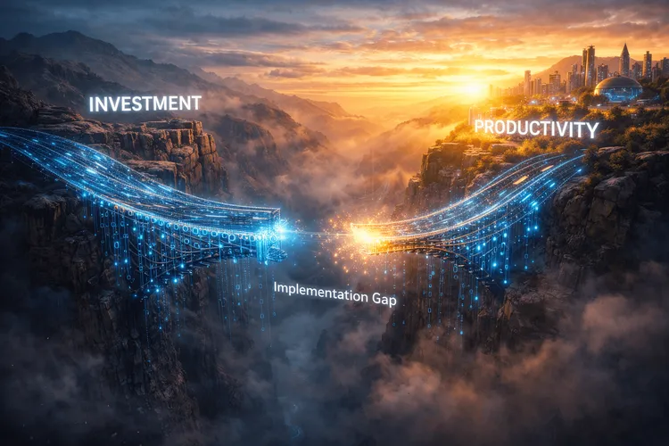 2026年世界経済の分水嶺：AI投資ブームは貿易摩擦の逆風を相殺できるか？「4.5兆ドルの生産性」と「ソローのパラドックス」の狭間で