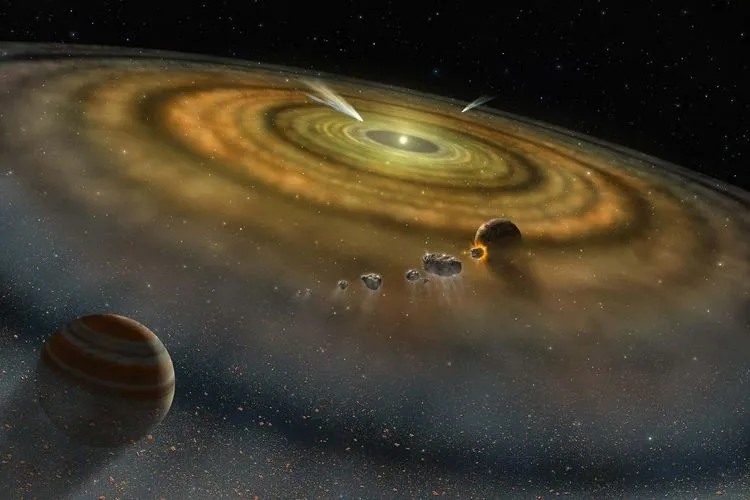 ジェイムズ・ウェッブ宇宙望遠鏡、他の恒星系で小惑星衝突を観測