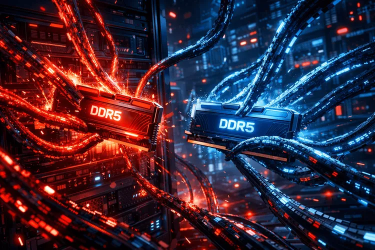 DDR5メモリ枯渇の裏側：AI特需に群がる「見えない自動転売網」の全貌とは