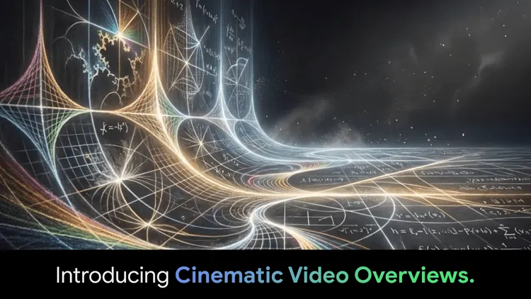 Google NotebookLMが「Cinematic Video Overviews」を実装：Geminiが「クリエイティブ・ディレクター」となる知的生産のフル映像化戦略
