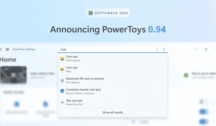 PowerToys 0.94公開：ショートカット競合を制圧する神機能がついに実装