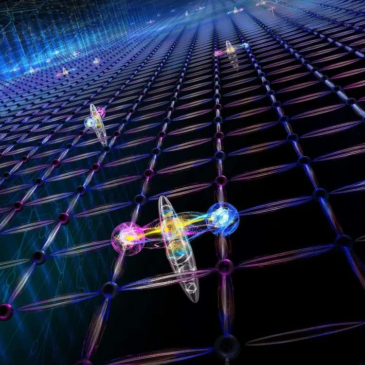 Quditを活用した量子コンピュータが2次元量子場理論のシミュレーションに成功