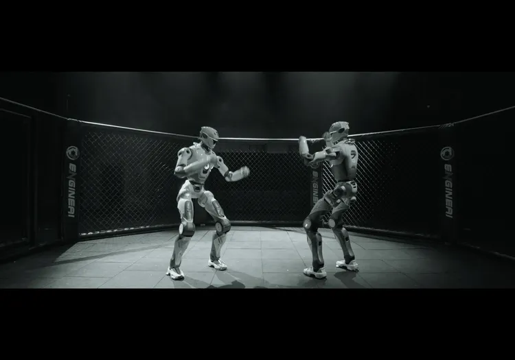 中国で世界初の「人型ロボット格闘リーグ」が開催：中国が描くAIと身体性の融合戦略