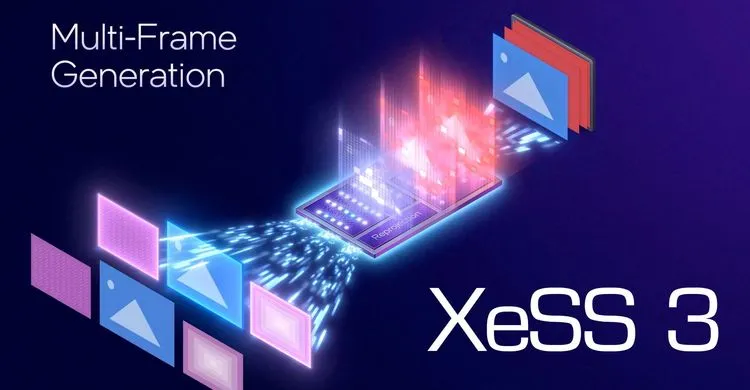 Intel、「XeSS 3 MFG」を発表：最大4倍フレーム生成の技術とGPUへの影響