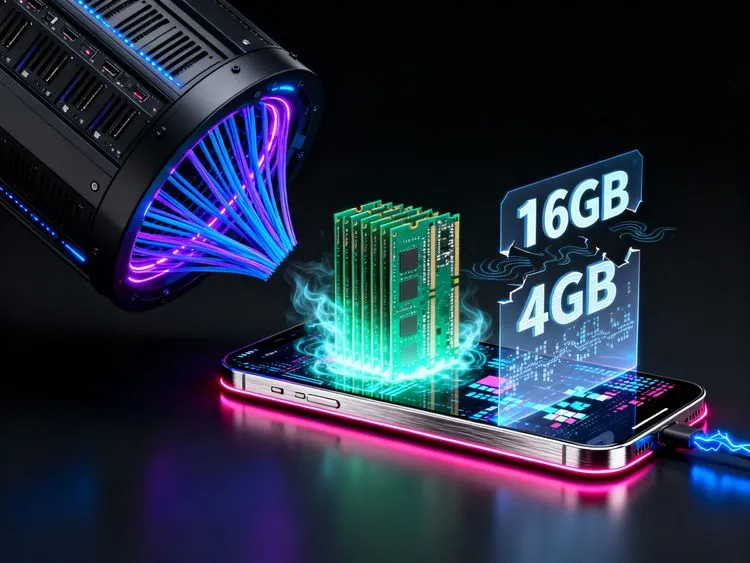 2026年、スマホの「スペック後退」が始まる：DRAM不足とAIが招く4GB RAMの悪夢と16GB時代の終焉