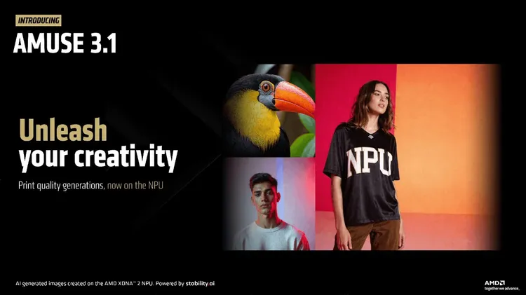 AMD、Stable Diffusion 3.0 MediumをNPUに最適化。32GB未満のメモリで4MPの高画質を実現