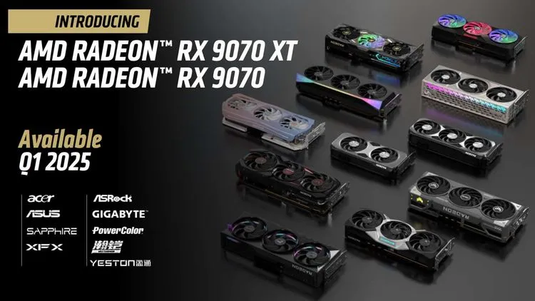 AMD Radeon RX 9070/9070 XTの価格と発売日がAmazonに掲載、スペックもリーク