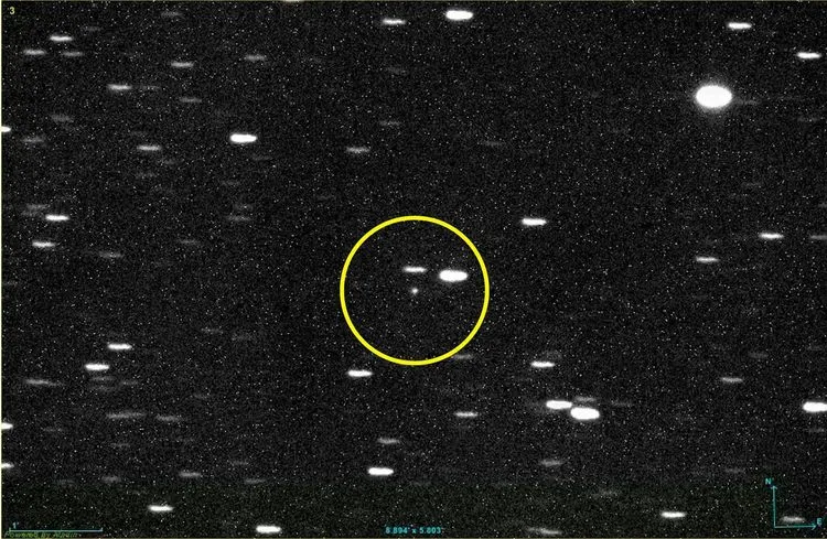 天文学者が太陽系を駆け抜ける恒星間天体を発見