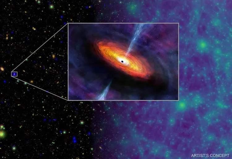 観測史上最古のブラックホールが発見される | XenoSpectrum