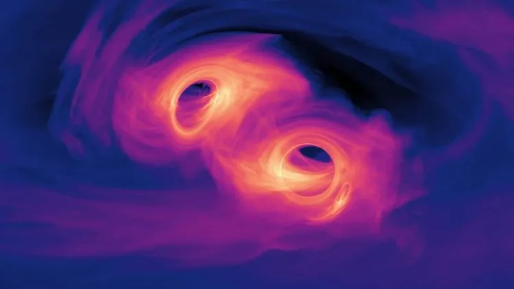 ブラックホールの合体でホーキング放射を検出できる可能性