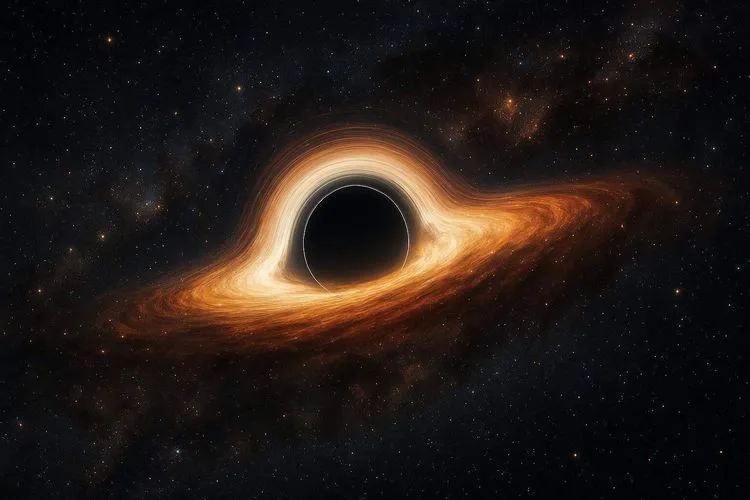 ブラックホールの内部は「超迷路」構造？深淵の微細構造を解き明かす新理論