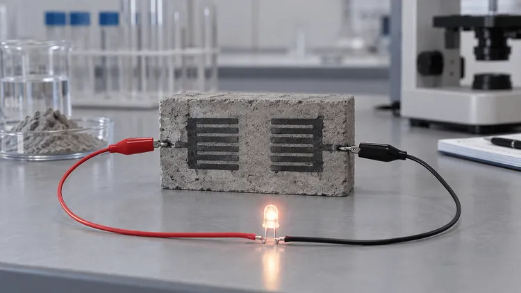 Chinese Team Builds 3D-Printed Cement Supercapacitor That Stores Energy and Bears Loads