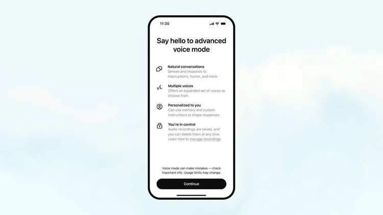 OpenAI、ChatGPTの高度な音声機能をChatGPT PlusとTeamユーザーに順次提供開始
