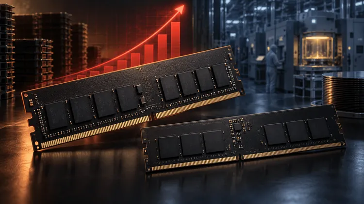 DDR4 Chip Prices Jump 24% in Three Months, Outpacing DDR5 as Memory Shortage Persists