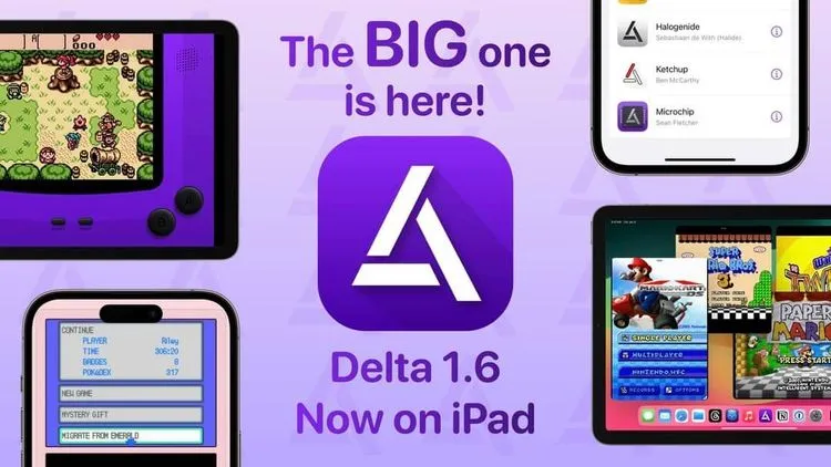 ゲームエミュレータ「Delta」がiPadに完全対応、複数ゲームの同時プレイが可能に