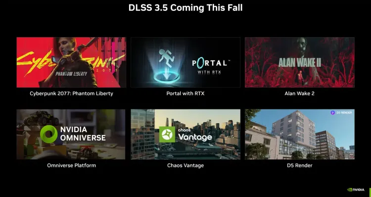 NVIDIA、「DLSS 3.5」を発表：全てのRTX GPUで動作し、レイトレーシング品質を向上させる