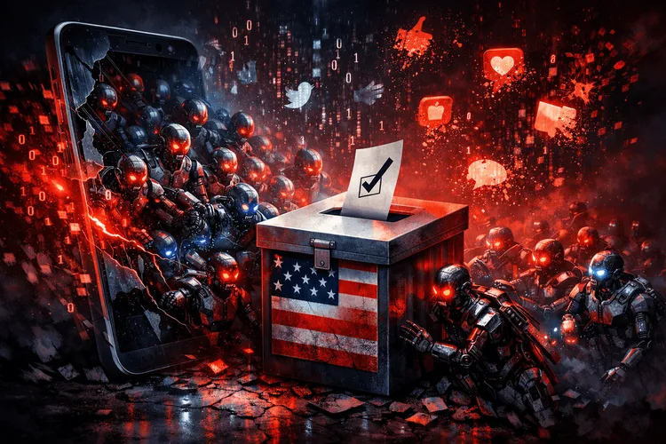 AIボットの群れは人々の信念を変え、民主主義を脅かす
