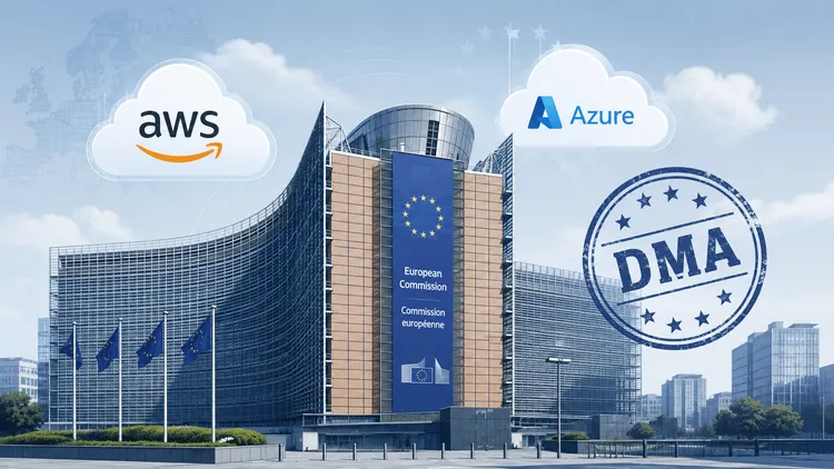 EUがAWSとAzureをDMAゲートキーパーに指定へ:クラウド規制の本丸に踏み込んだ欧州委員会