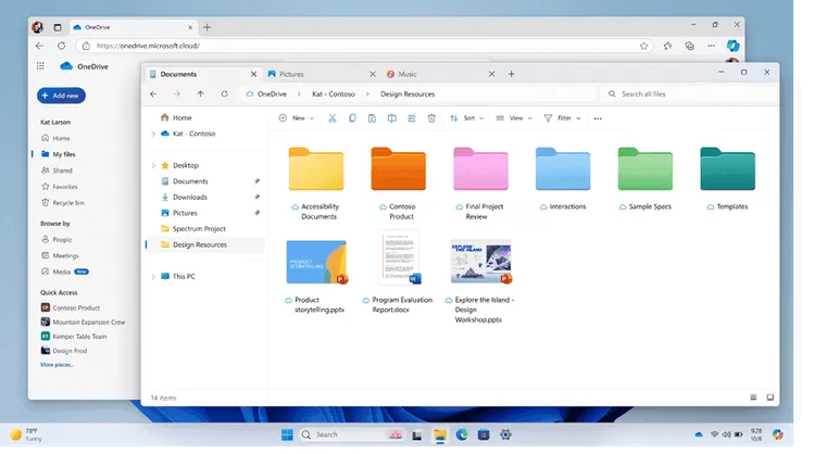 Microsoft OneDrive大幅アップデート：AI搭載、新モバイルアプリ、カラフルなフォルダ機能など多数の新機能を発表