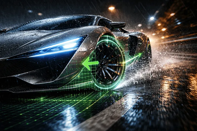 制御不能を未然に防ぐ「フィジカルAI」の革新:EVの横滑りをリアルタイムで見抜く新技術