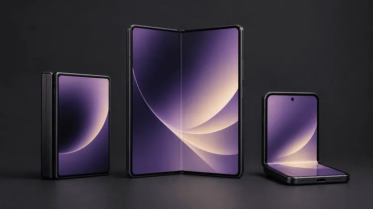 折りたたみスマホ3種
