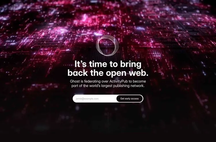 オープンソースCMSの「Ghost」がActivityPubのサポートを表明、Mastodon 、Threadsとの相互運用が可能に