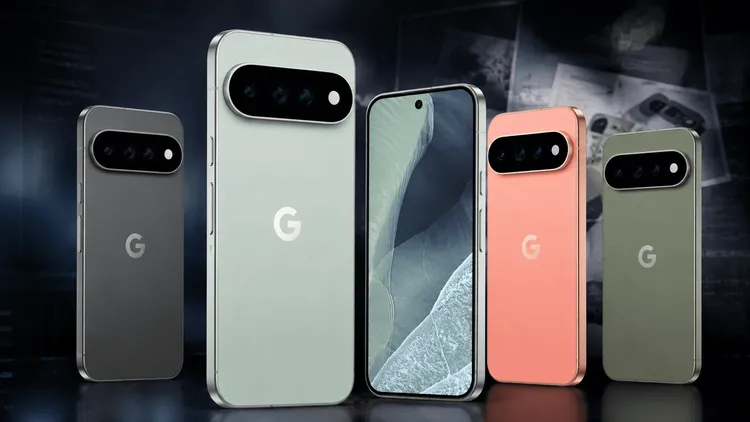 Google Pixelスマホ5色