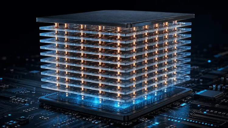 積層型コンピューターチップ