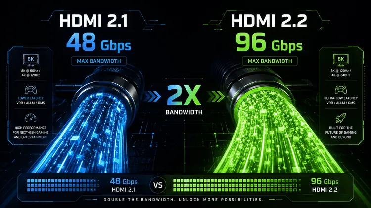 次世代規格「HDMI 2.2」の実装スケジュールと技術的展望