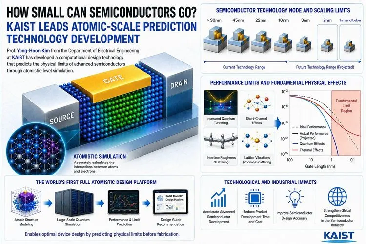「2nm」の限界は本当か？KAISTが解き明かしたトランジスタ極限微細化の真実