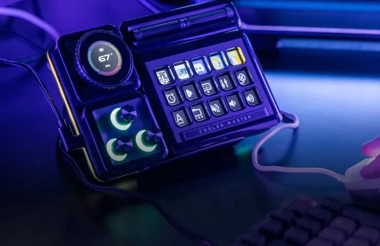 Cooler Master、“究極のカスタマイズ”コントローラー「MasterHub」を発表、今夏発売へ