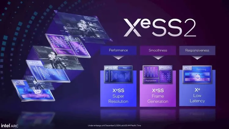Intel、次世代アップスケーリング技術「XeSS 2」を発表：最大3.9倍のパフォーマンス向上と低遅延モードを実現