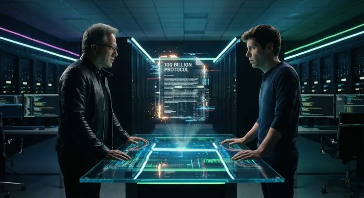 NVIDIAの「1000億ドル」OpenAI協定に走る激震：決算報告書が明かす「保証なし」の真実とAI覇権争いの行方