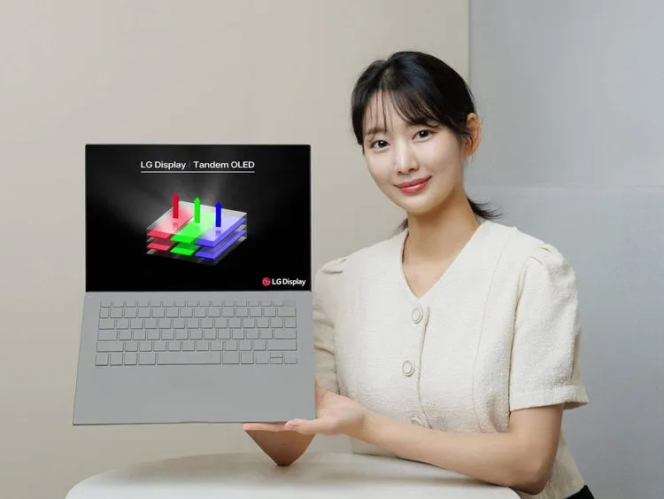 LG Display、世界初のノートPC向け「タンデムOLED」パネルを発表