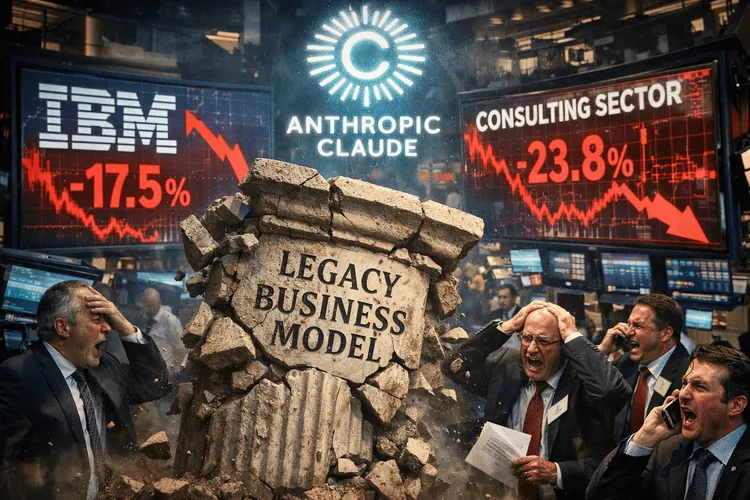 AnthropicのCOBOLモダナイゼーション宣言が引き起こしたIBM株暴落：AIが「コンサルタント軍団」のビジネスモデルを根底から揺さぶりにかかる