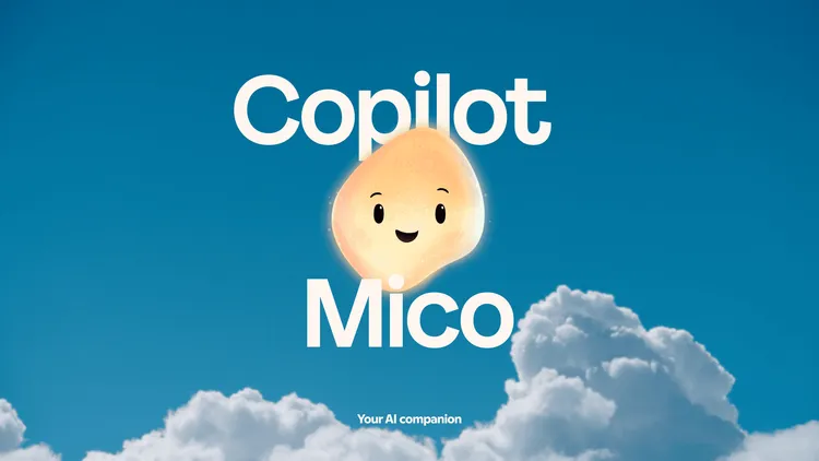 Microsoft Copilot大型更新、AIアバター「Mico」登場。グループチャットや長期記憶も