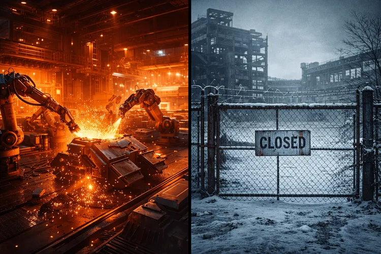 中国が「軍用鋼鉄」の生産速度を30%向上させている一方で米国は工場を閉鎖した