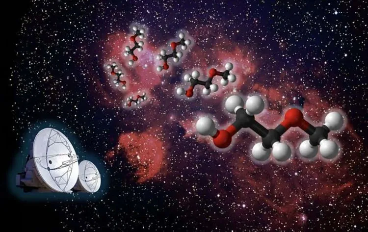 宇宙で形成される新たな分子が発見される