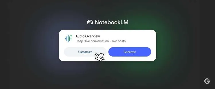GoogleのAIノート作成ツール、NotebookLMが進化：カスタマイズ可能な音声機能とビジネス向けサービスを発表