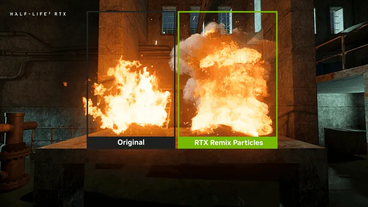 NVIDIA RTX Remix 1.2をリリース、旧作にリアルなパーティクルをもたらし再創造するアップデート