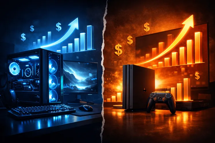 PCゲーミング収益、2028年にコンソールを逆転へ:Newzooが10年ぶりの大変動を予測