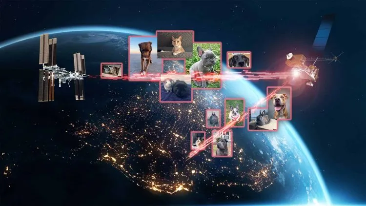地上と宇宙ステーションを結ぶ超高速インターネットの実証実験が成功