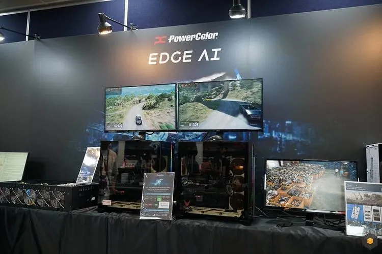PowerColor、NPUとGPUを併用しゲームの消費電力を削減する「Edge AI」をデモ、NPU搭載グラボに繋がるか？