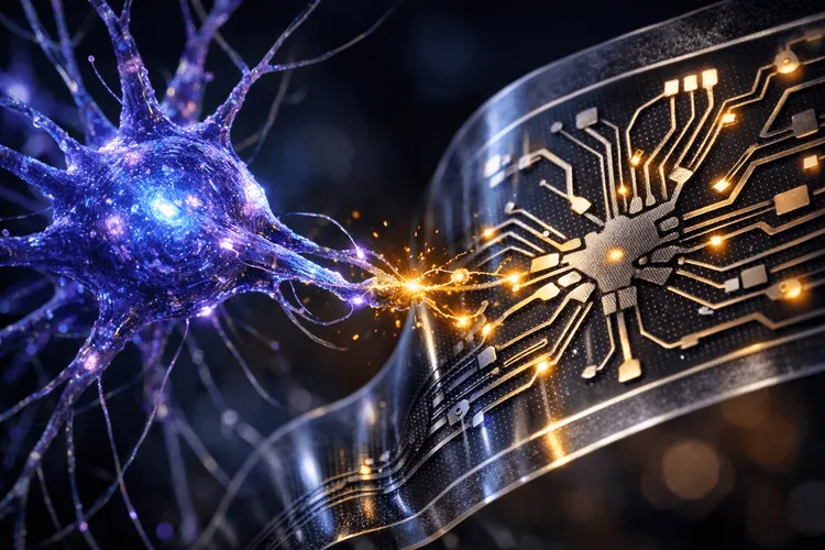 印刷できる人工ニューロンが生きた脳細胞との直接対話に成功